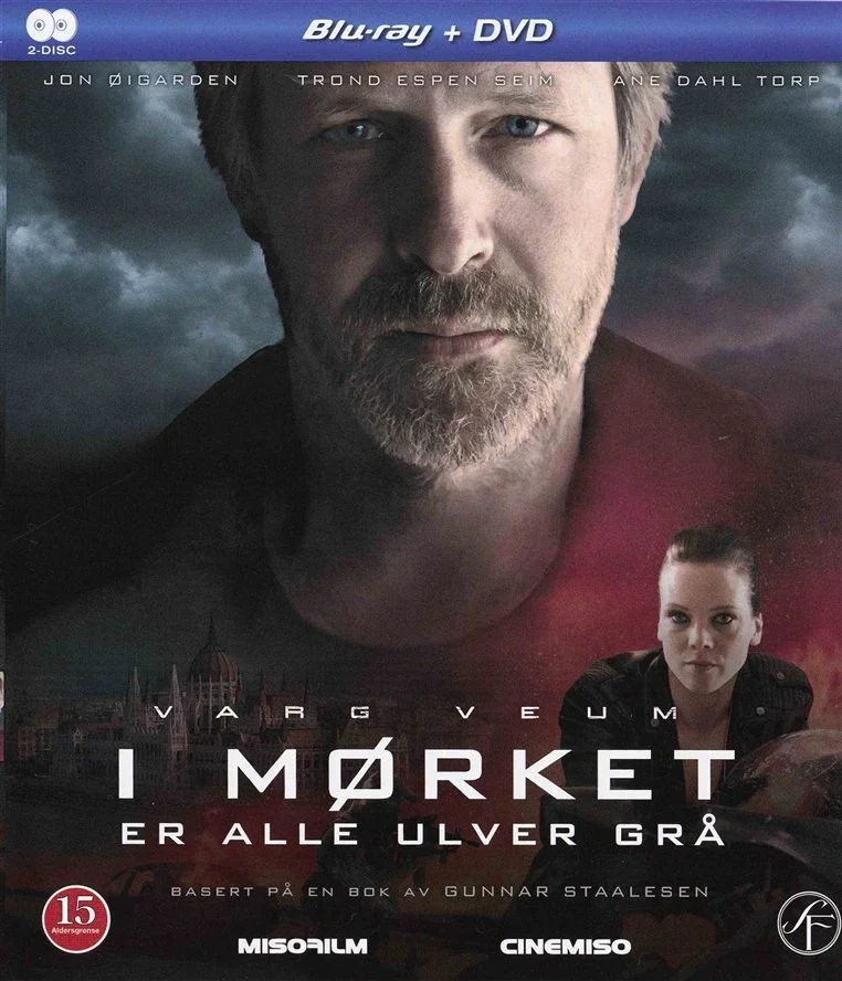 Varg Veum - I mørket er alle ulver grå (Bluray + DVD)