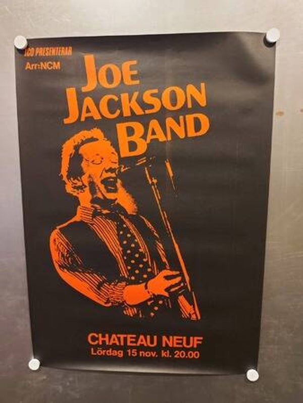 JOE JACKSON (Rød) (Poster - 209)