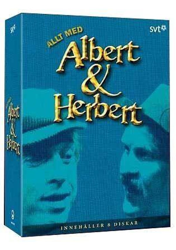 Alt med Albert & Herbert (DVD - 8 disker)
