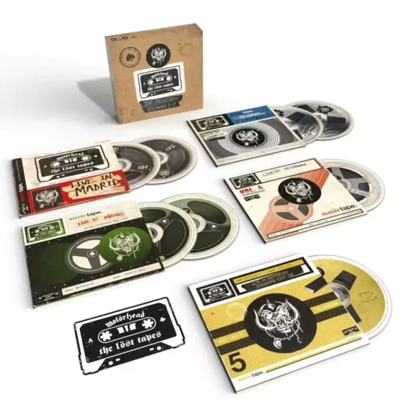 Motörhead - The Löst Tapes - The Collection, VOL. 1-5 (8 CD boks)