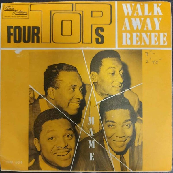 Four Tops – Walk Away Renee (7")