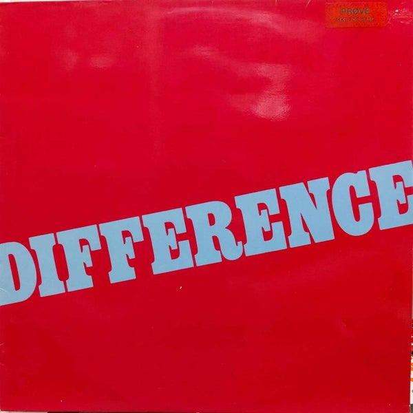 Difference – Difference (LP, Promo)