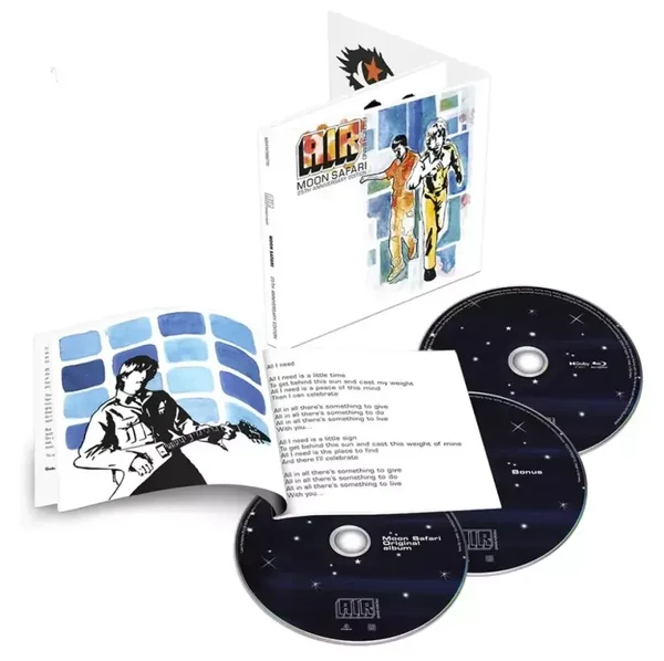 Air - Moon Safari (25th Anniversary edition) (2CD + Bluray)