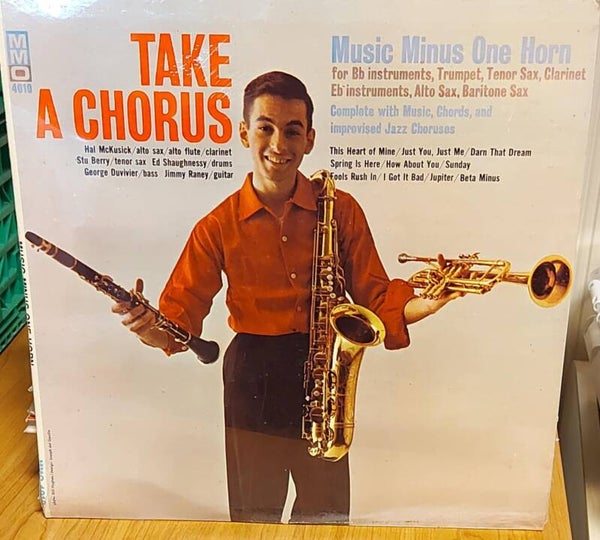 Take a Chorus - Music Minus One Horn (LP)