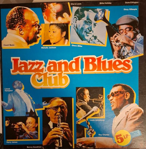 Diverse - Jazz And Blues Club (5 LP boks)