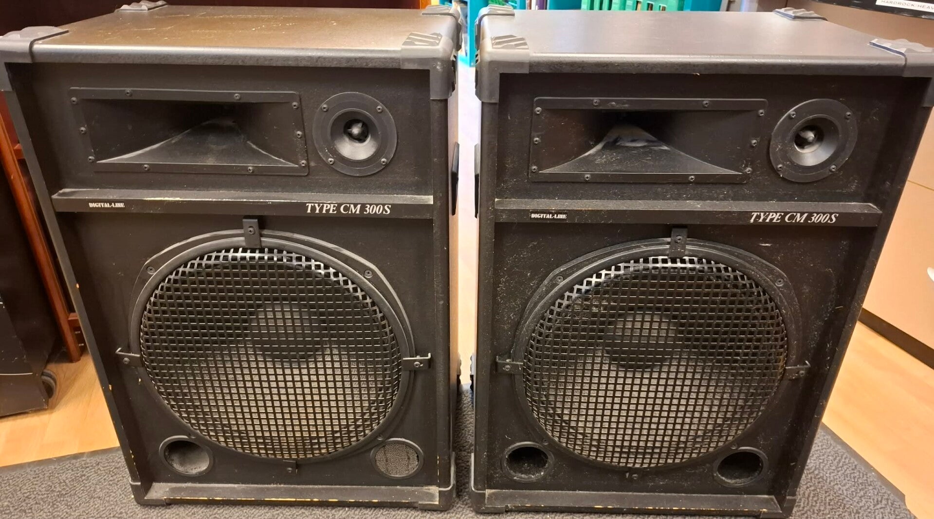 1 par Digital Line TYPE CM 300S høyttalere (Brukt Hi-Fi)