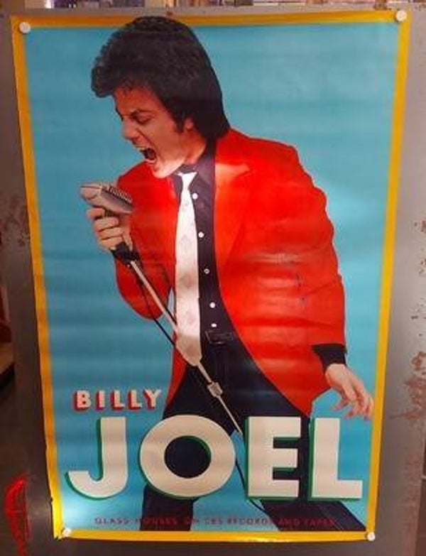 BILLY JOEL «Glass House» (Poster - 8)