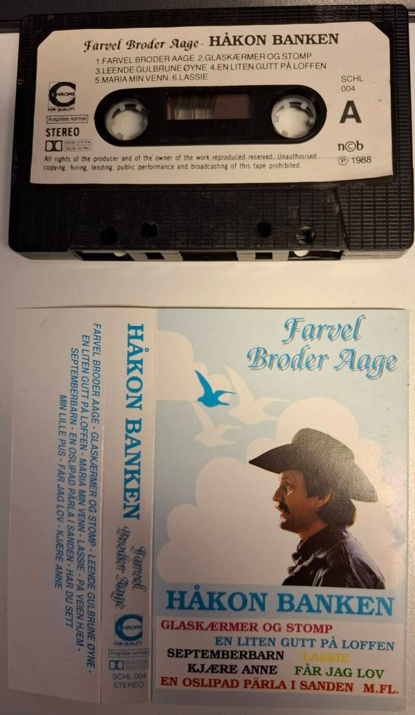 Håkon Banken – Farvel Broder Aage (Kassett)