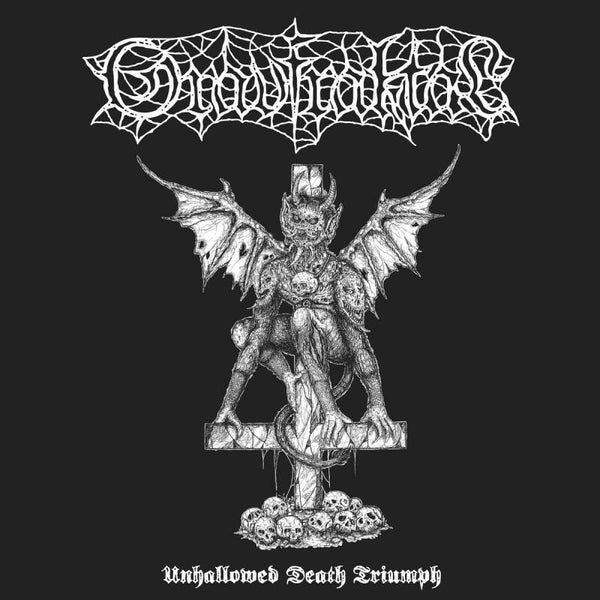 GRAVFRAKTAL - Unhallowed Death Triumph (Mini-LP, Hvit)