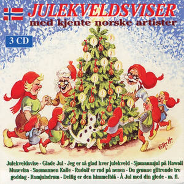 Julekveldsviser med kjente norske artister (3CD)