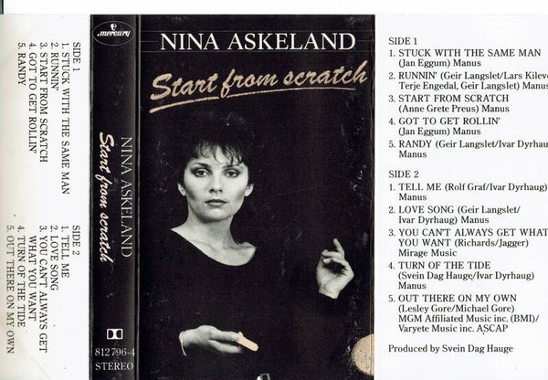 Nina Askeland – Start From Scratch (Kassett)