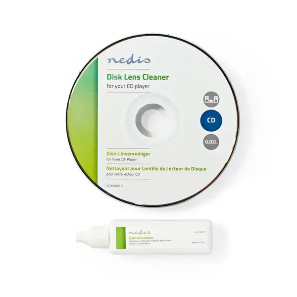 Nedis Disc Lens Cleaner/CD-spiller rens