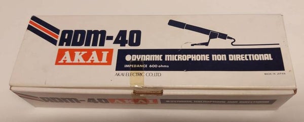 Akai ADM-40 dynamisk mikrofon (Brukt Hi-Fi)
