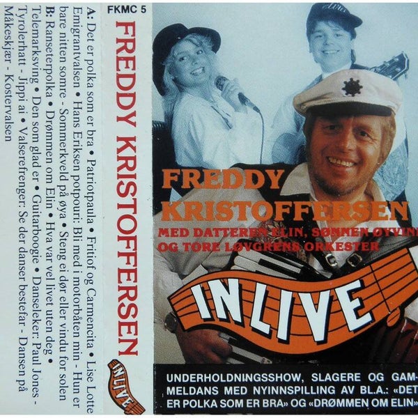 Freddy Kristoffersen - In Live (Kassett)
