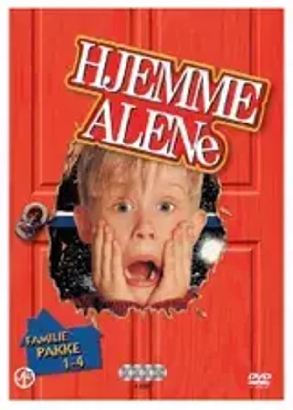 Hjemme Alene 1-4 (Familiepakke) (4 DVD)