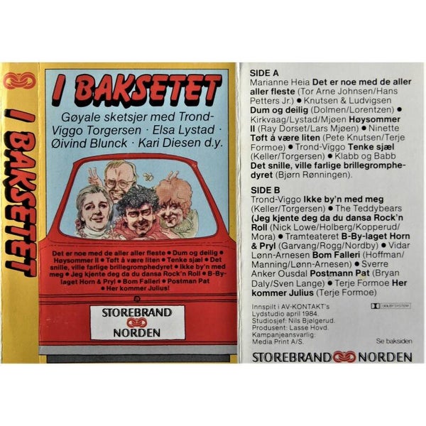 Diverse - I baksetet (Kassett)