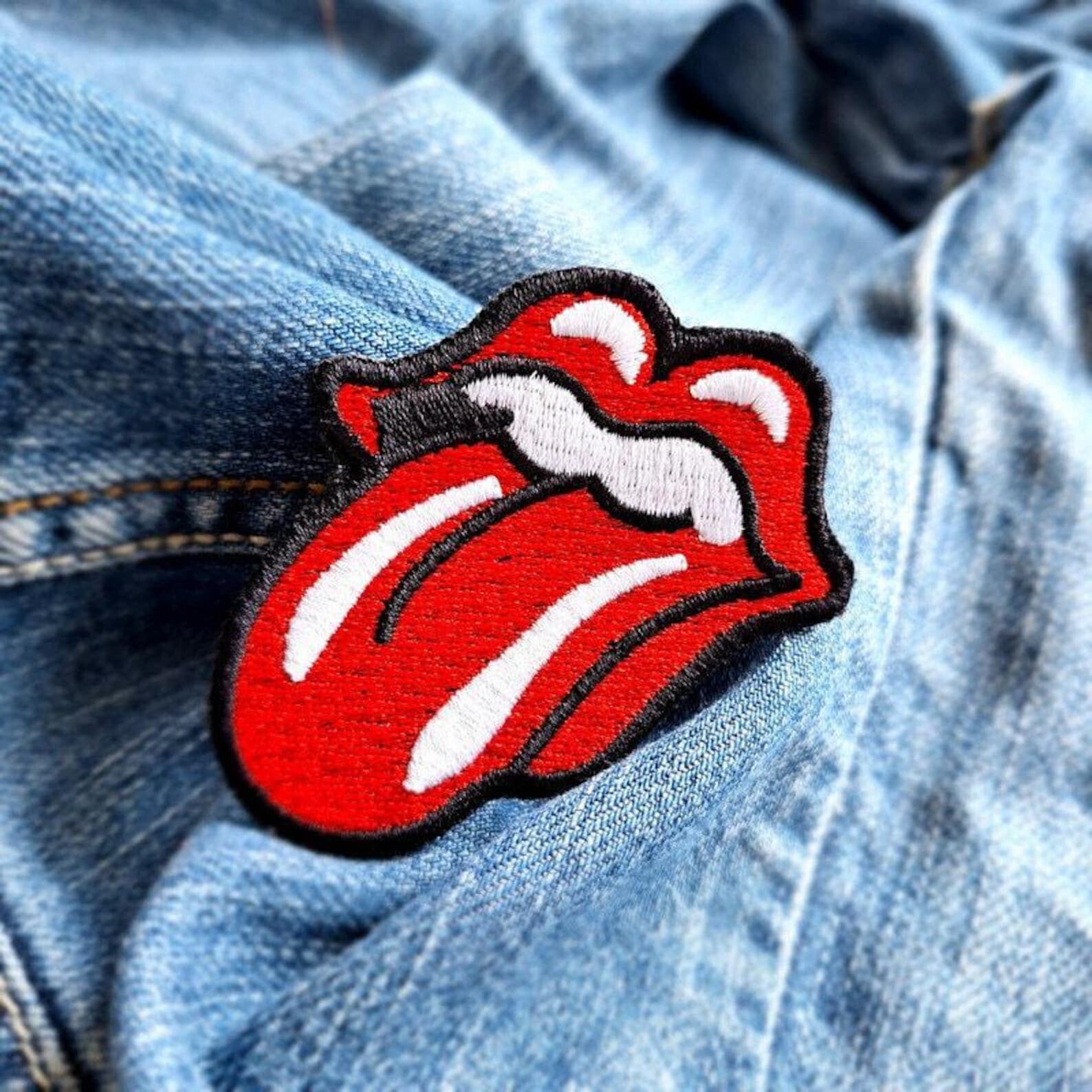 Rolling Stones Jakkemerke (Patch)