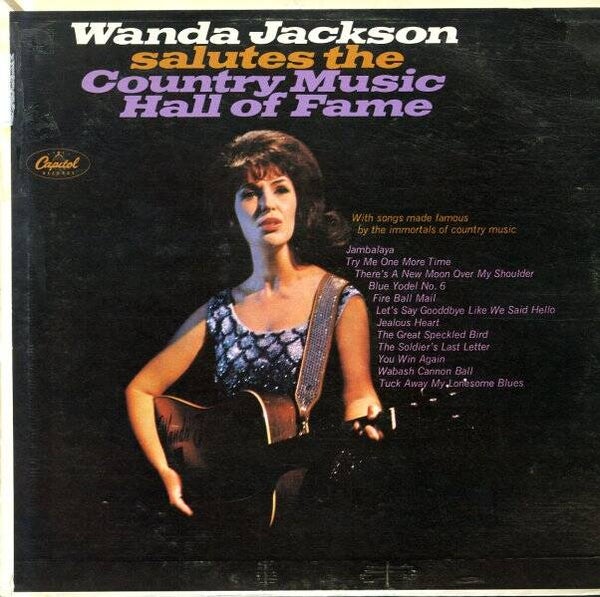 Wanda Jackson – Wanda Jackson Salutes The Country Music Hall Of Fame (LP)