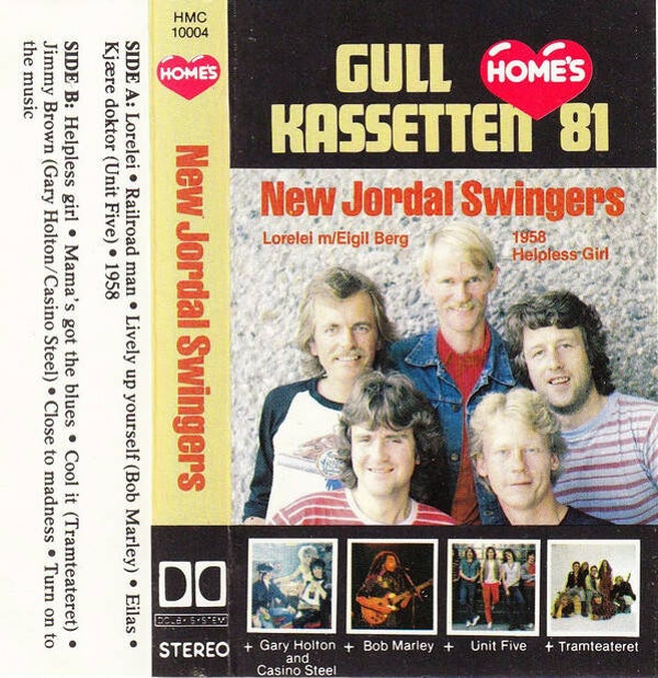 New Jordal Swingers ‎– Gullkassetten '81 (Kassett)