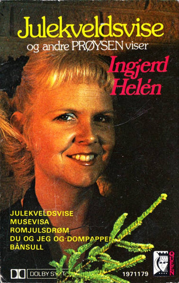 Ingjerd Helén – Julekveldsvise Og Andre Prøysen Viser (Kassett)