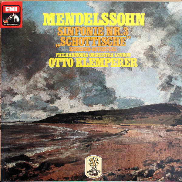 Mendelssohn, Philharmonia Orchestra London, Otto Klemperer – Sinfonie Nr. 3 „Schottische" / Hebriden-Ouvertüre (LP)