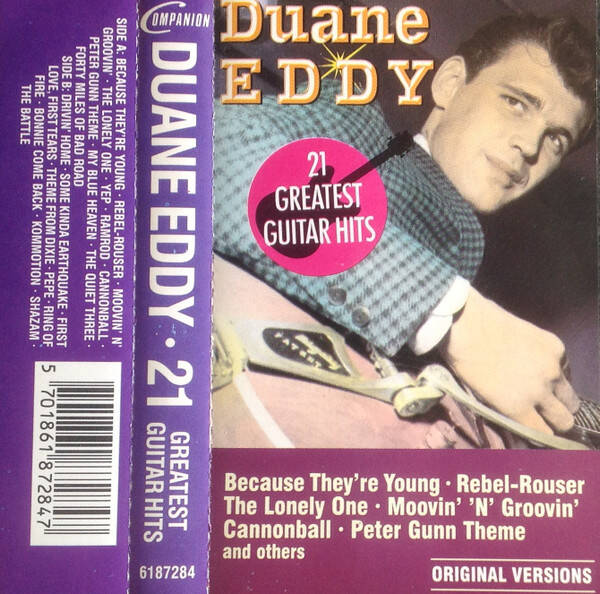 Duane Eddy – 21 Greatest Guitar Hits (Kassett)