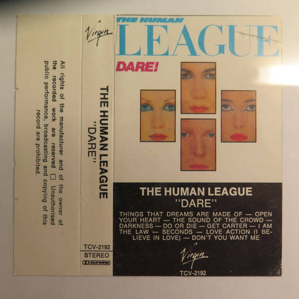 The Human League – Dare (Kassett)