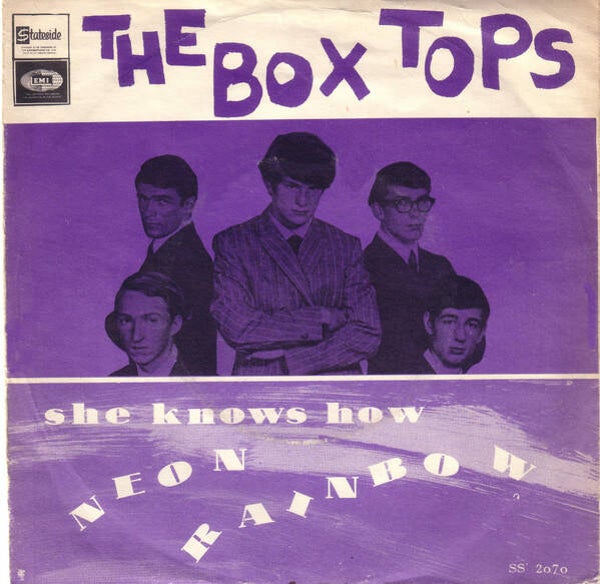 The Box Tops – Neon Rainbow (7")