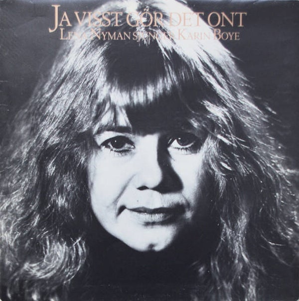 Lena Nyman & Berndt Egerbladh – Ja Visst Gör Det Ont (LP)