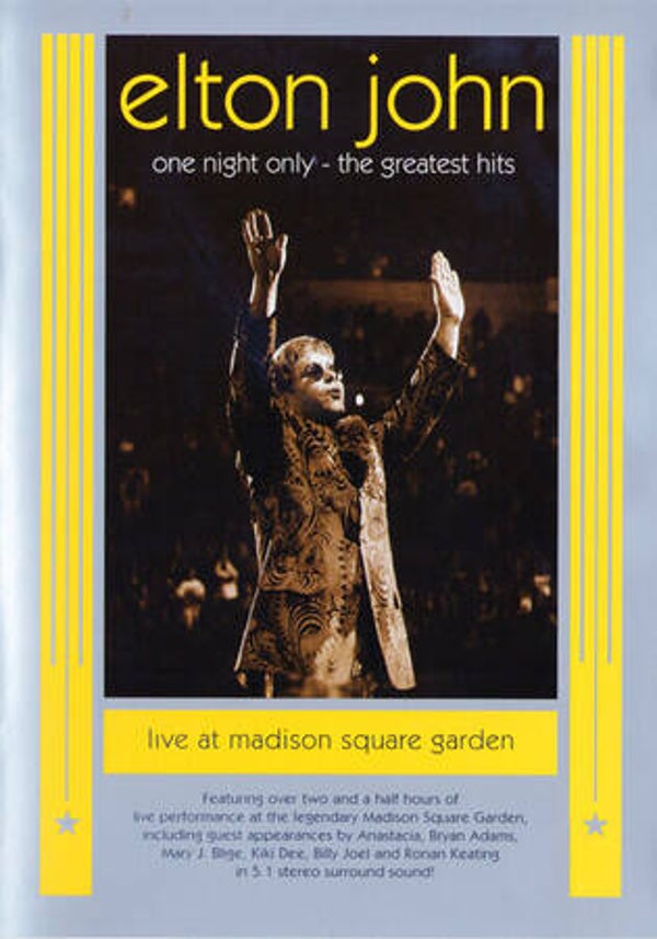 Elton John – One Night Only - The Greatest Hits (DVD)