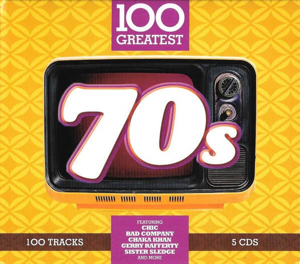 Diverse - 100 Greatest Seventies (5 CD)
