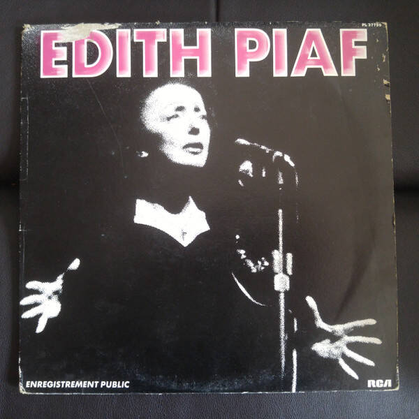 Edith Piaf – Enregistrement Public (LP)