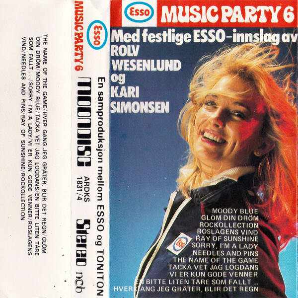Diverse - Esso Music Party 6 (Kassett)