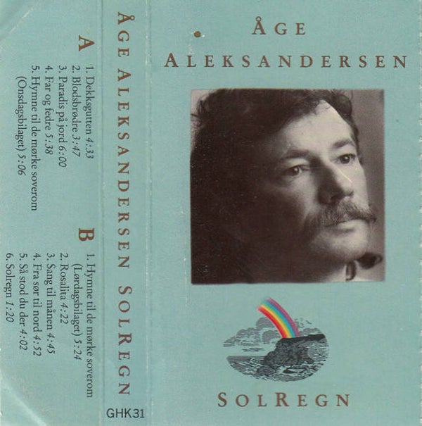 Åge Aleksandersen – Solregn (Kassett)