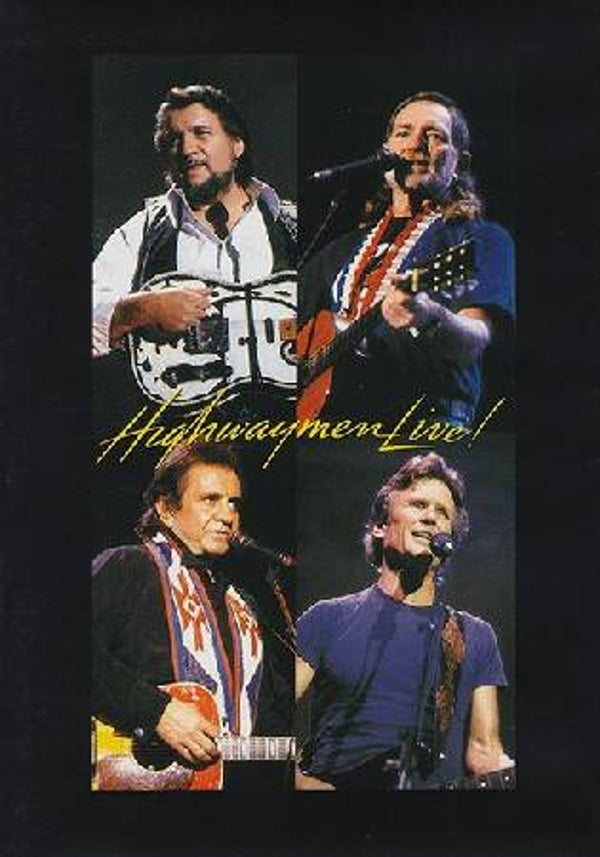 The Highwaymen (Willie Nelson, Waylon Jennings, Johnny Cash & Kris Kristofferson) – Highwaymen Live! (DVD)