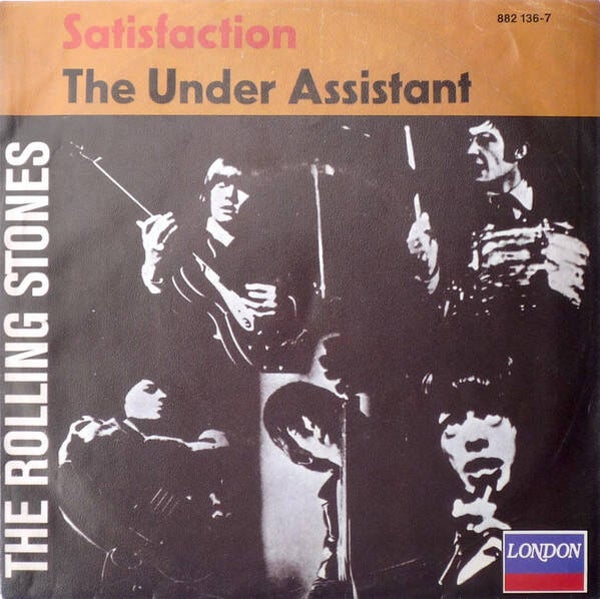 The Rolling Stones – Satisfaction / The Under Assistant (7")