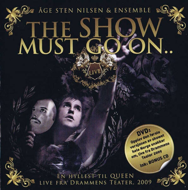 Åge Sten Nilsen & Ensemble (31) – The Show Must Go On.. (DVD+CD)