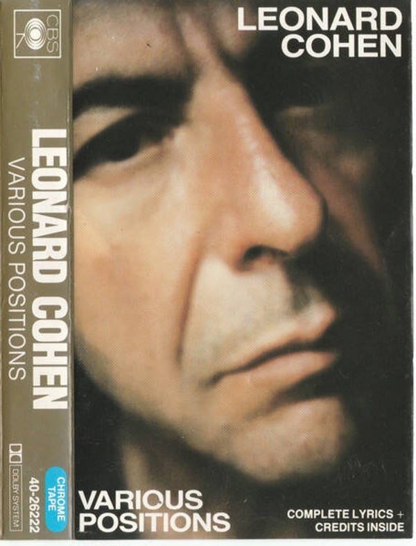 Leonard Cohen – Various Positions (Kassett)