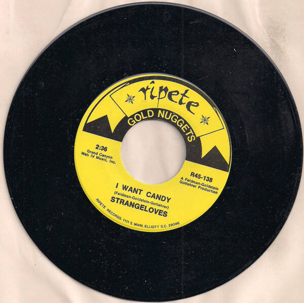 The Strangeloves – I Want Candy / Night Time (7")