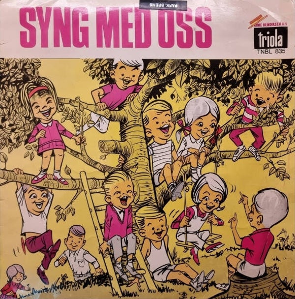 Ruth Sommerfeldt Jacobsen And Philip Krømer – Syng Med Oss - Barn Synger For Barn (LP)