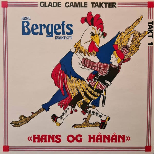 Arne Bergets Kvartett ‎– Hans Og Hånån (LP)