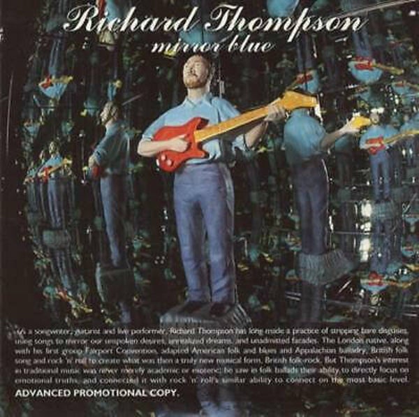 Richard Thompson ‎– Mirror Blue (CD, promo)