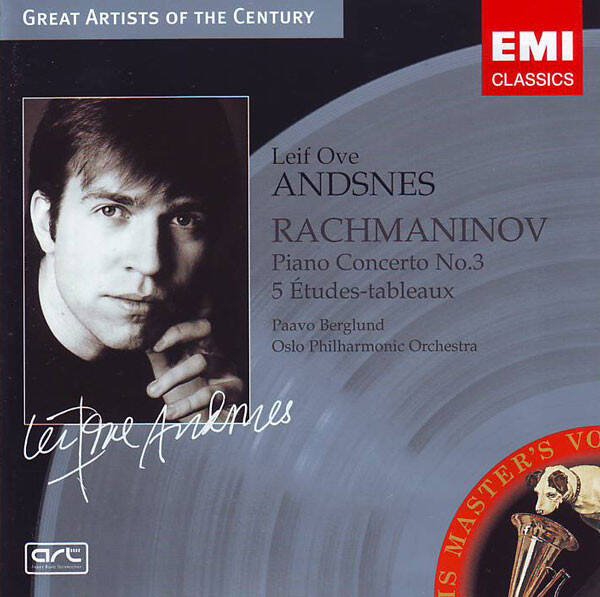 Rachmaninov - Leif Ove Andsnes, Oslo Philharmonic Orchestra, Paavo Berglund – Piano Concerto No. 3 / 5 Ètudes-tableaux (CD)