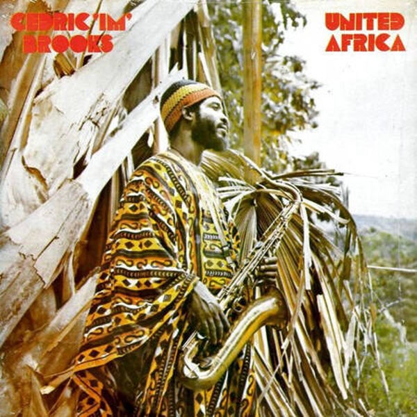 Cedric 'Im' Brooks ‎– United Africa (CDr)
