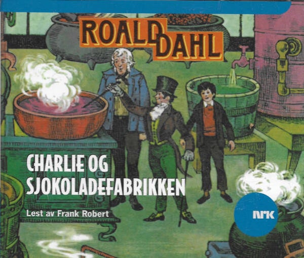 Roald Dahl – Charlie Og Sjokoladefabrikken (Lydbok - 3CD)