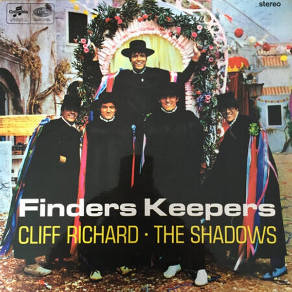 Cliff Richard And The Shadows ‎– Finders Keepers (LP)
