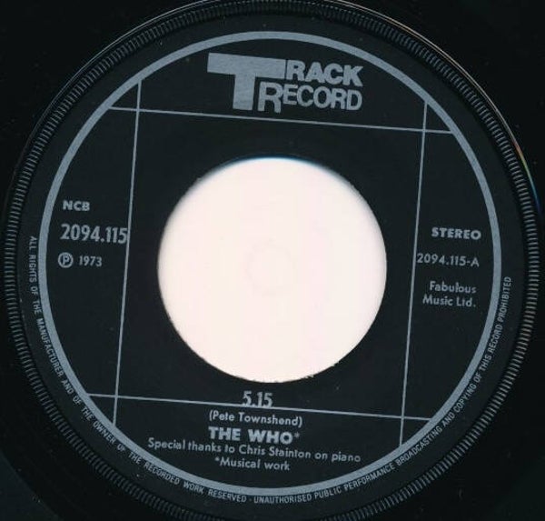 The Who – 5.15 (7")