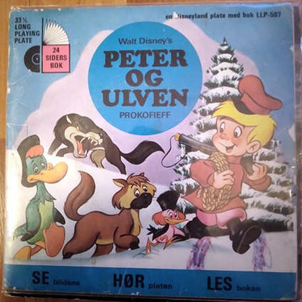 Arne Bang-Hansen – Peter Og Ulven (7" + hefte)