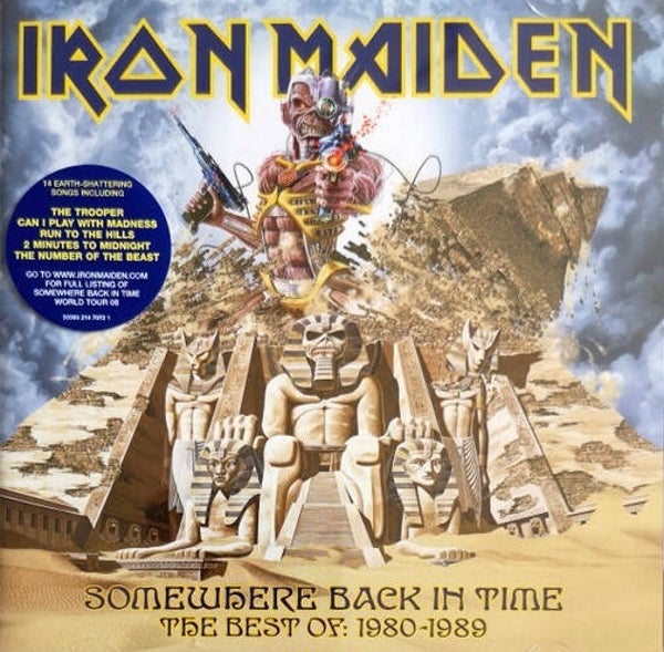 Iron Maiden – Somewhere Back In Time - The Best Of: 1980-1989 (CD)