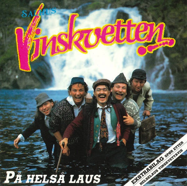 Salhusvinskvetten ‎– På Helså Laus (CD)
